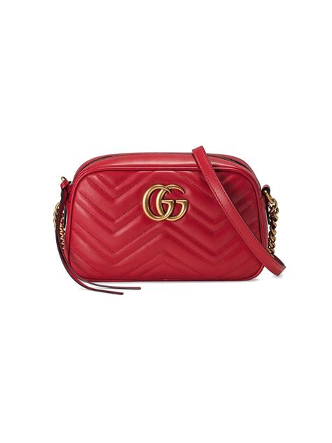 gucci matelasse small red|Gucci marmont small matelasse bag.